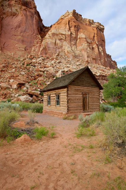 Capitol Reef NP -- Historic Fruita School 