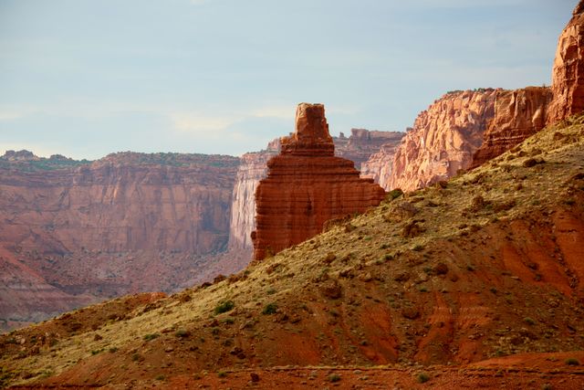 Capitol Reef NP -- Backside of Chimney Rock 