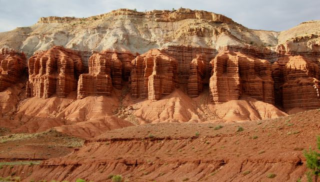 Capitol Reef NP -- Scenic Red Rock