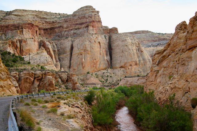 Capitol Reef NP -- Creek along Hwy 24