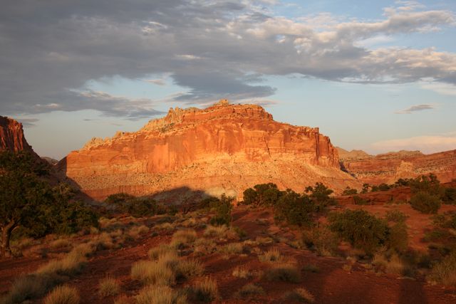 Capitol Reef NP -- Castle Rock 
