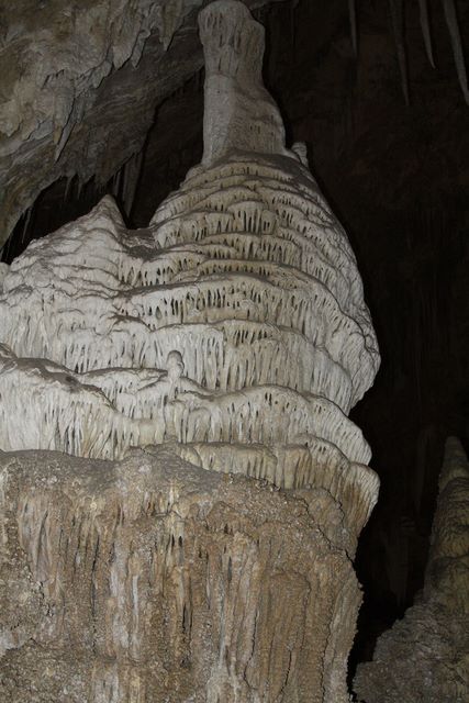A white column