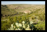 Road to Caverns - Guadalupe Mountains Desert