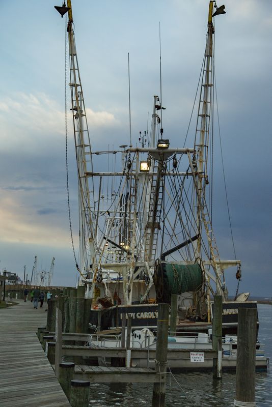 Evening at Chincoteague Island Landing 
