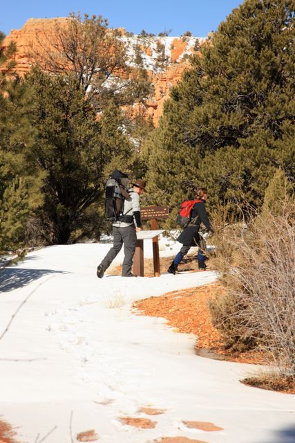 Dixie National Forest - Hikers 