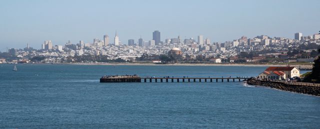 San Francisco in foreground 