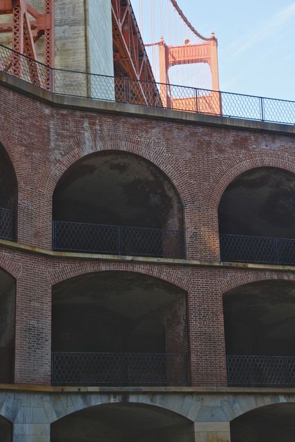 Casemate under the Golden Gate Bridge