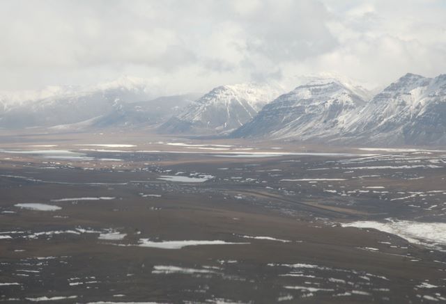 Fog and Snow over the Brooks Mt. Range