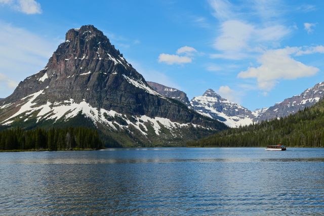 Glacier -- Rising Wolf Mountain 