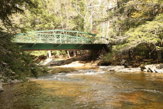 Bridge over Glenn Ellis Falls 