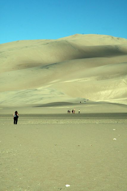 Star Dune - 750 ft high (highest point in Park) 