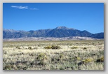 Great Sand Dunes NP from the road to the park 