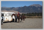 Getting ready for a Trail Ride 