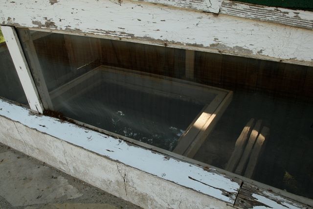 Old well at  Frijole Range Museum