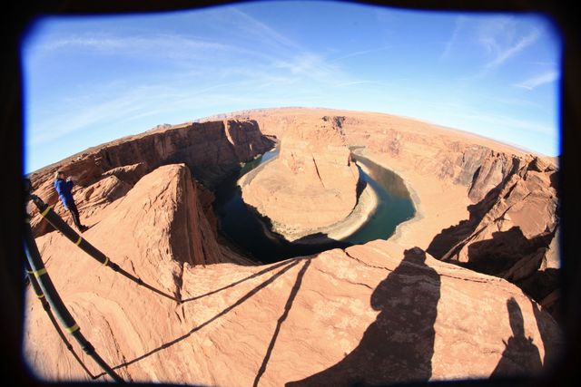 Horseshoe Bend - fisheye lens 
