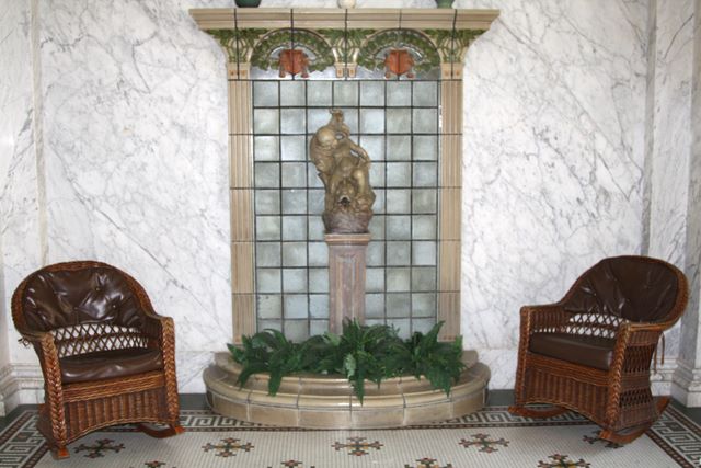 Entrance inside the Visitor's Center