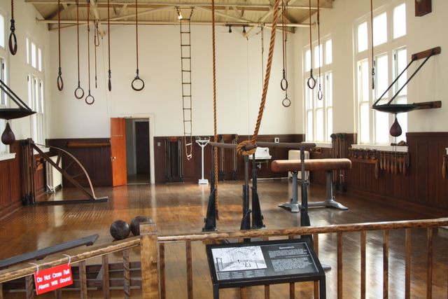 Old Gym in the Visitor's Center