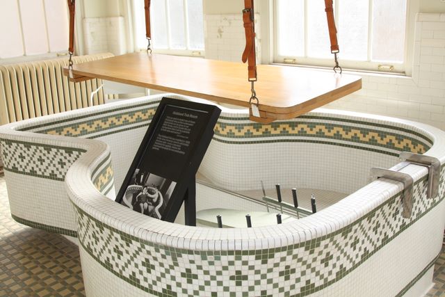 A special bathtub for the handicapped