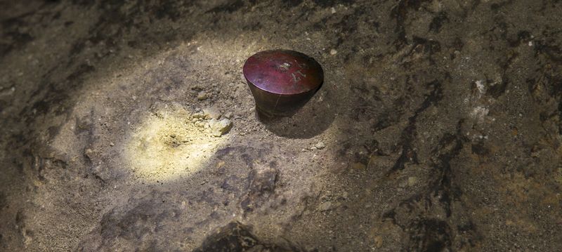 Small light in the cave 
