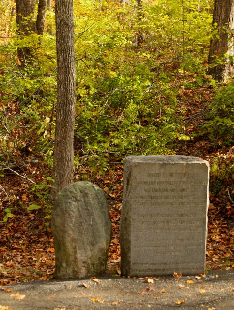 Memorial to the men who served 