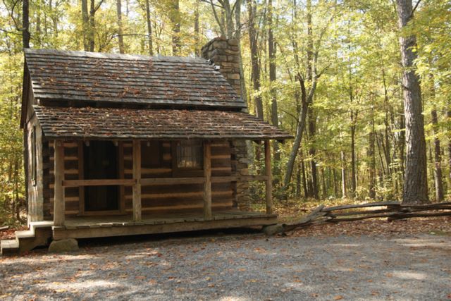 Cabin on Farm in Park