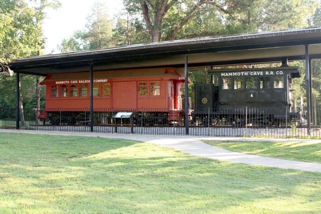 Old Mammoth Cave Railway Train 