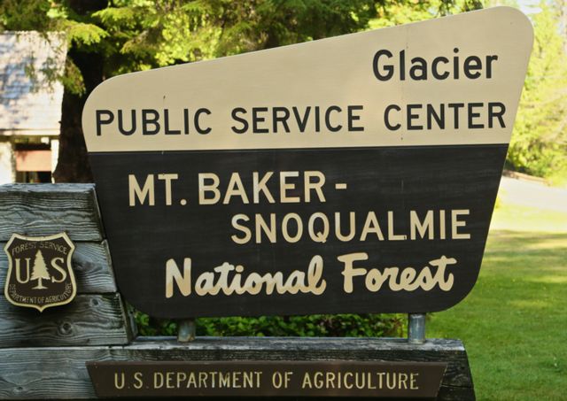 Mt. Baker - sign