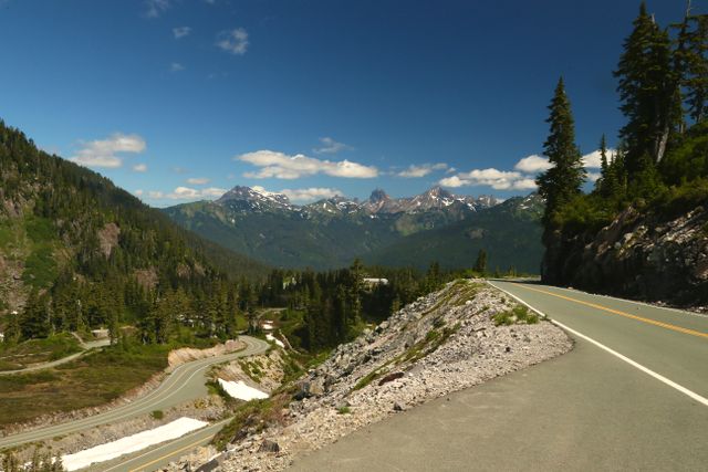 Mt Baker -- WA Hwy 542 above Heather Meadows