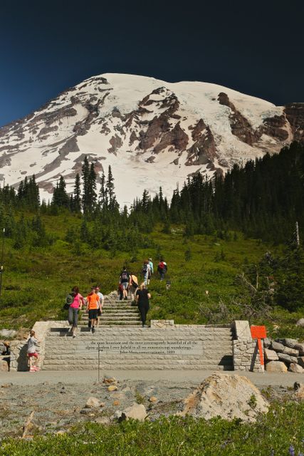 Mt Rainier -- Henry Jackson Visitor Center Trail 
