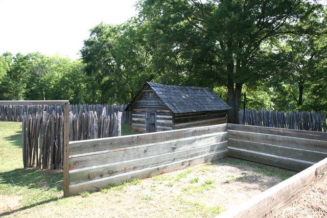 Old Fort (restored in part) 
