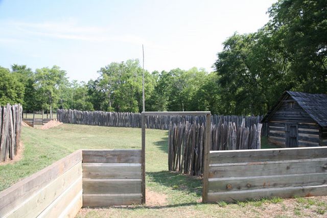 Old Fort (restored in part) 