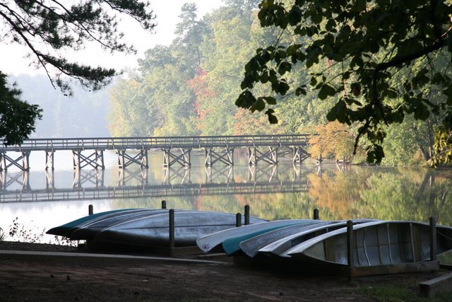 Bridge at Rock Eagle 4-H Camp - Georgia