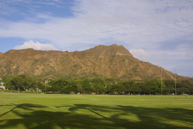 Diamond Head - The Island of Oahu 