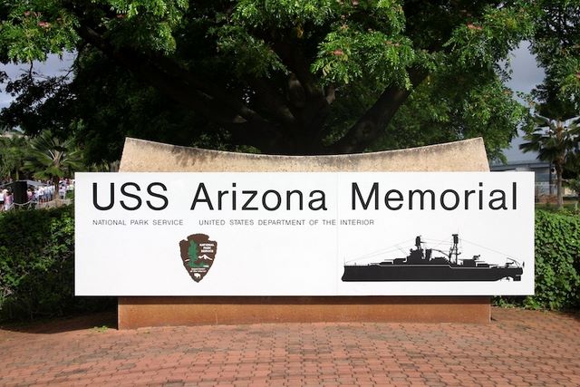 Pearl Harbor - Entrance Sign 