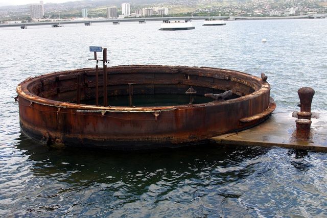 USS Arizona Gun Turret 