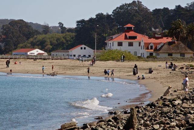 The historic Coast Guard Station 