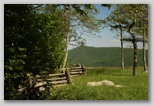Overlook with Split Rail Fence