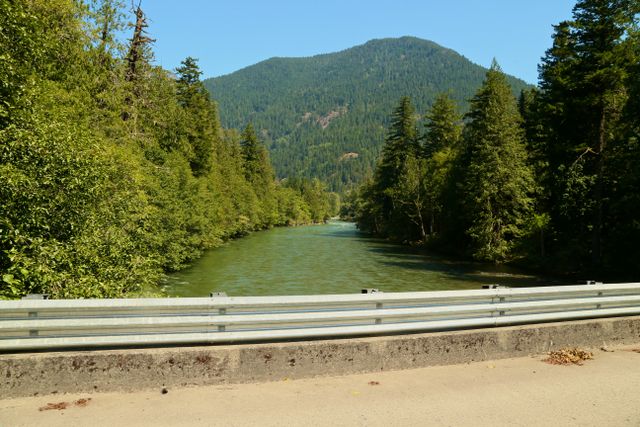 Skagit River -- Marblemount area on WA Hwy 20 