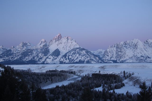 Snake River Overlook (Winter)