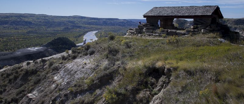 North Unit -- River Bend Overlook - Little Missouri River 