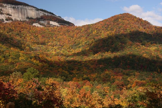 View of Table Rock Mt. and the Stool 
