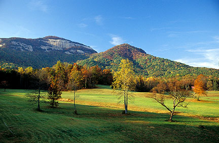 View of Table Rock from SC Hwy. 11