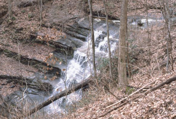 Falls on Table Rock Trail 
