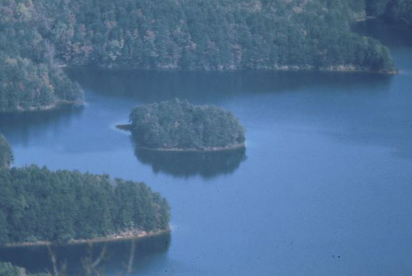 Table Rock Lake - part of the Greenville Water System