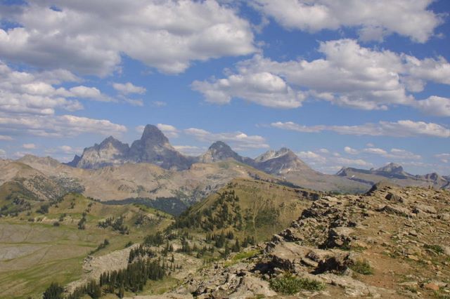 Tetons from the Idaho Side