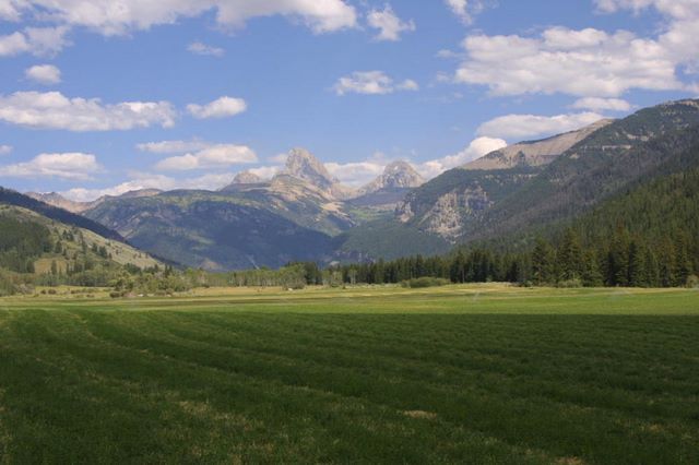 Back side of the Tetons - Idaho side