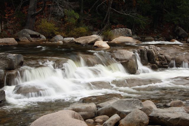 Lower Falls on Kancamagus Highway 