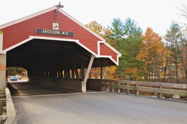 Covered Bridge in Jackson, NH 