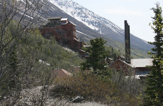 Backside of Kennecott Mill area 