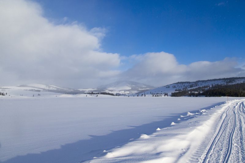 Inside the Yellowstone's caldera 